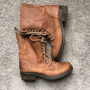 Brown Steve Madden Tropa Boots **BRAND NEW**